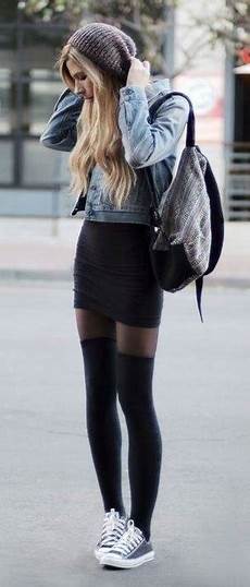 Denim Skirt